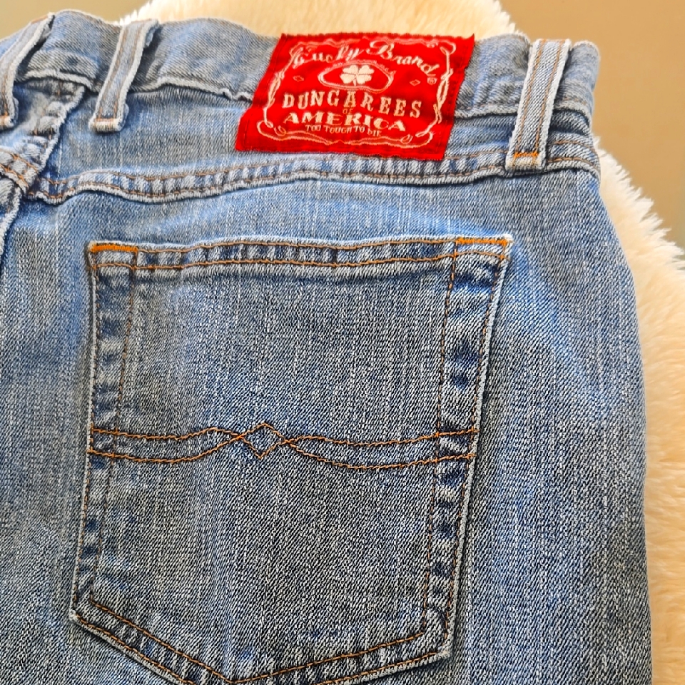 Lucky Brand Blue Denim Straight Leg Jeans